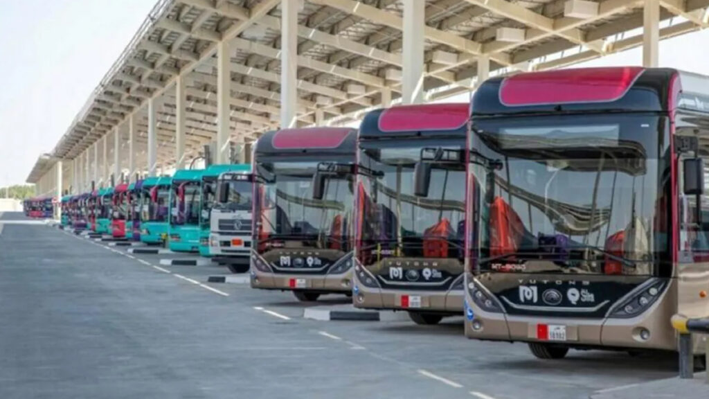 Largest Electric Bus Depot