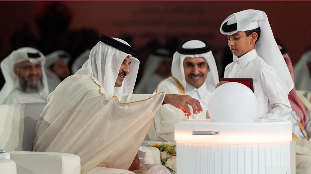 HH the Amir inaugurates solar power projects in Ras Laffan and Mesaieed