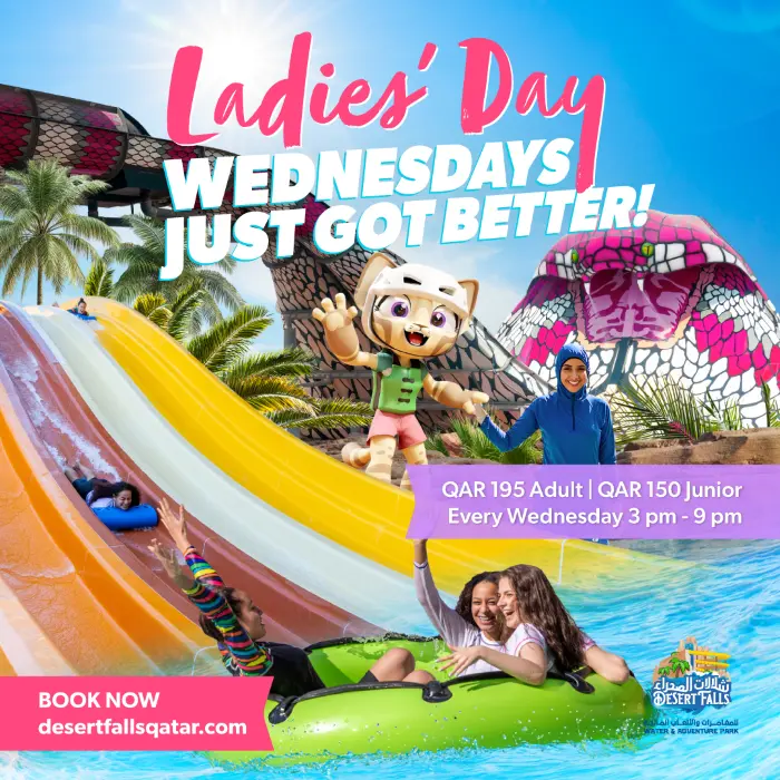 Desert Falls Ladies Day 2025 English Poster