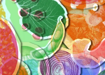 Creative collage workshop with Fae Siddiqui exploring food, memory, and mixed-media art