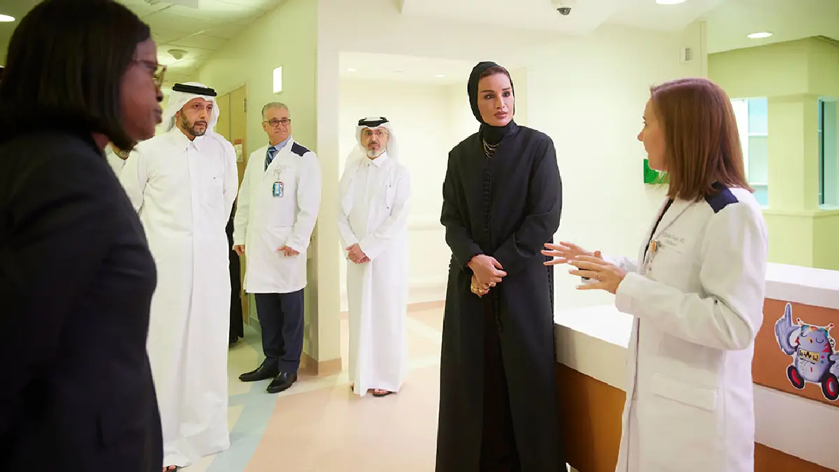 Her Highness Sheikha Moza inaugurates Sidra Medicine’s pediatric stem cell transplant ward