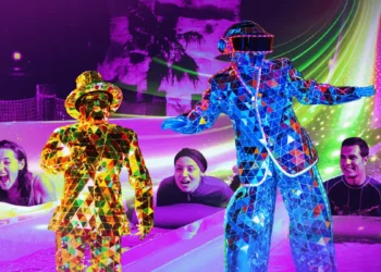 Splash After Dark – Desert Falls at Hilton Salwa Beach Resort & Villas