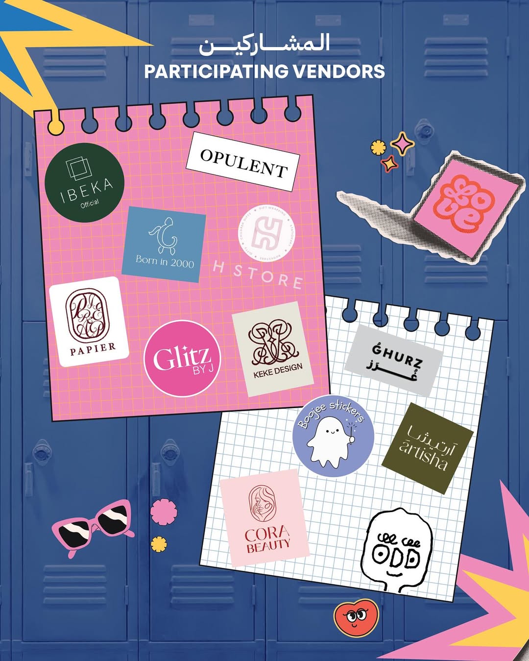 Back to School popo up vendors