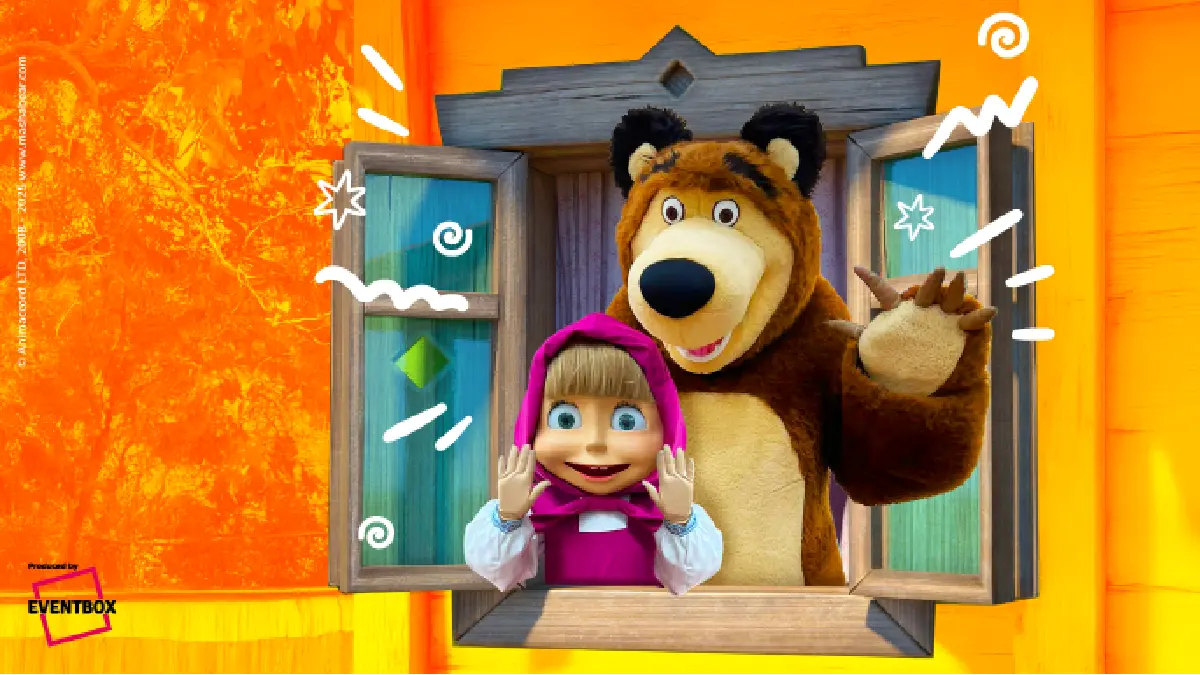 Masha and Bear at Mall of Qatar