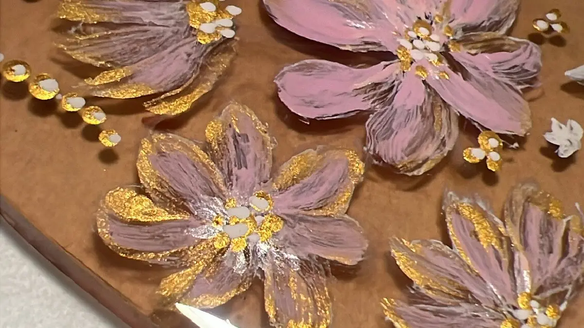 Resin Art Workshop at Fire Station with Marwa Labib