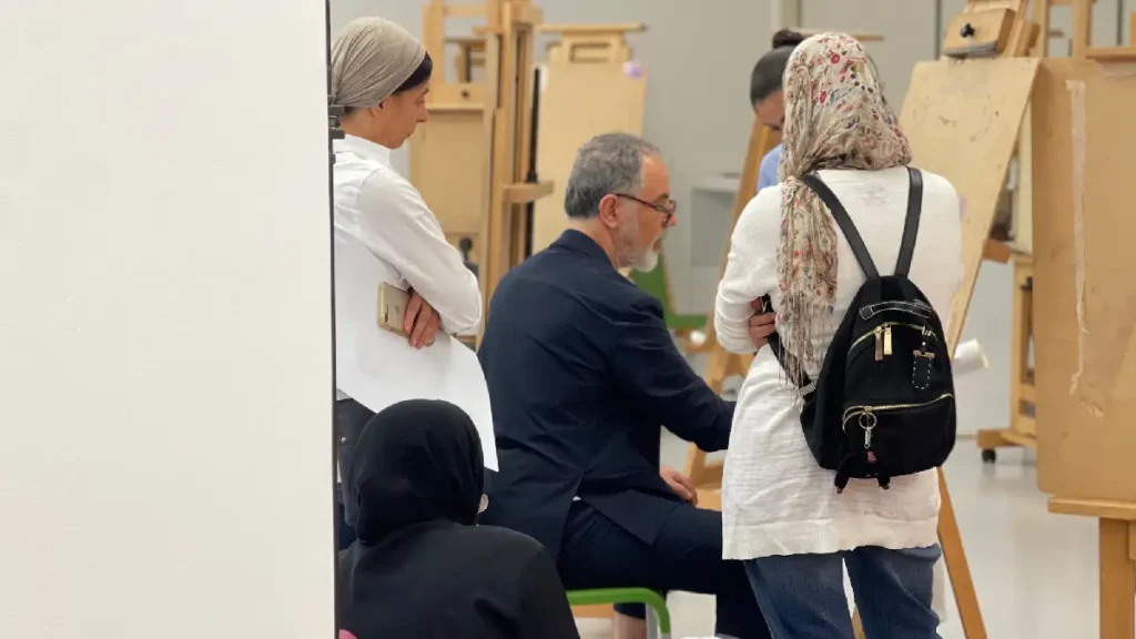 Art Lessons with Ismail Azzam Workshop