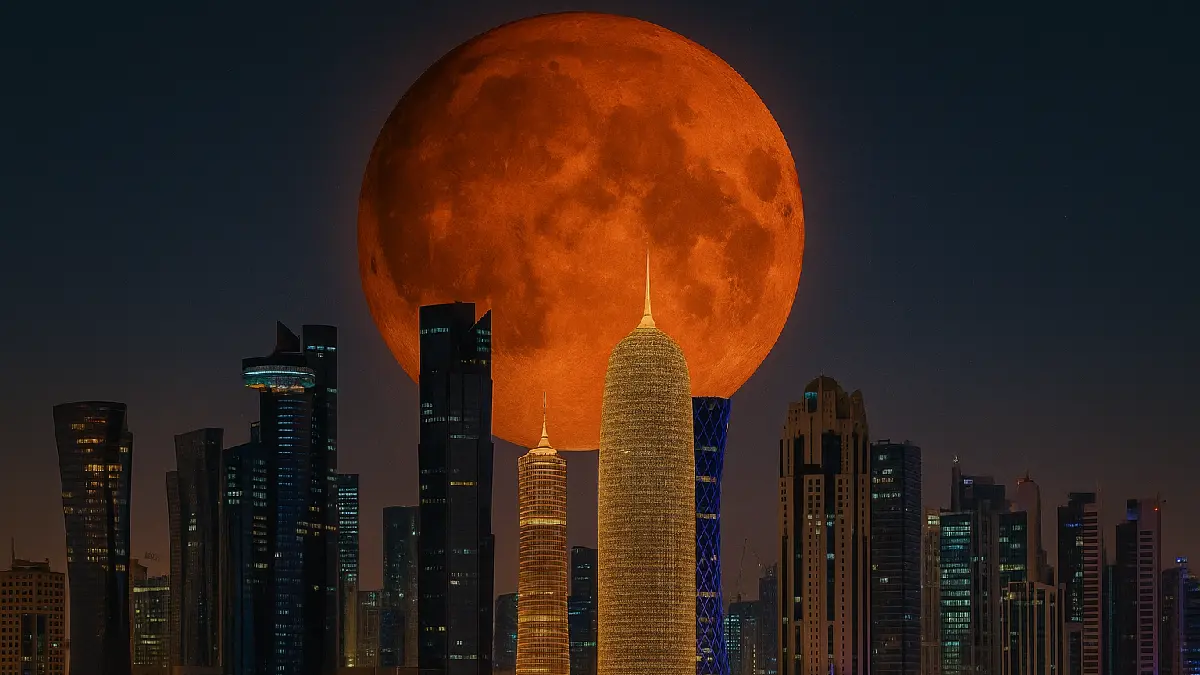 Lunar Eclipse Qatar