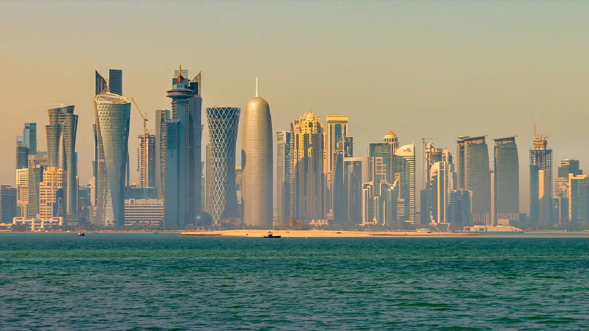 Qatar Doha Skyline