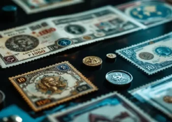 Stamp and Currency Exhibition at Qatar Post in Doha
