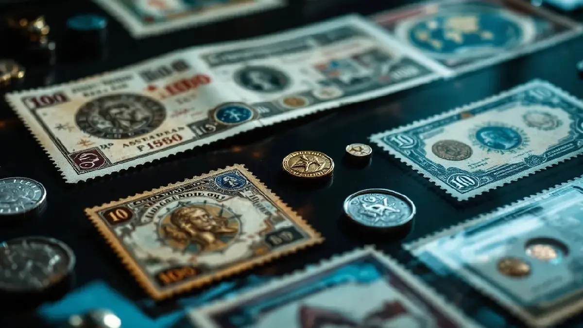 Stamp and Currency Exhibition at Qatar Post in Doha