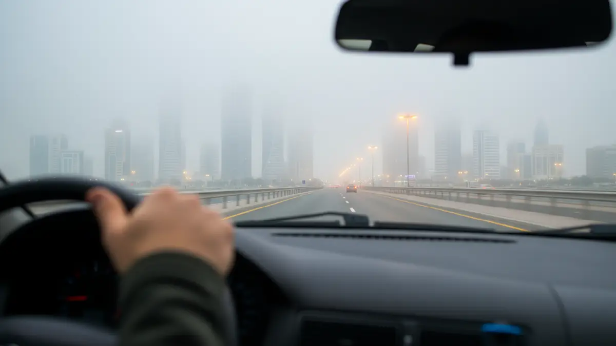 Foggy Roads in Qatar – Weather Advisory