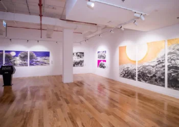 Korean Moon exhibition by Ryu Jae-Chun at Katara Building