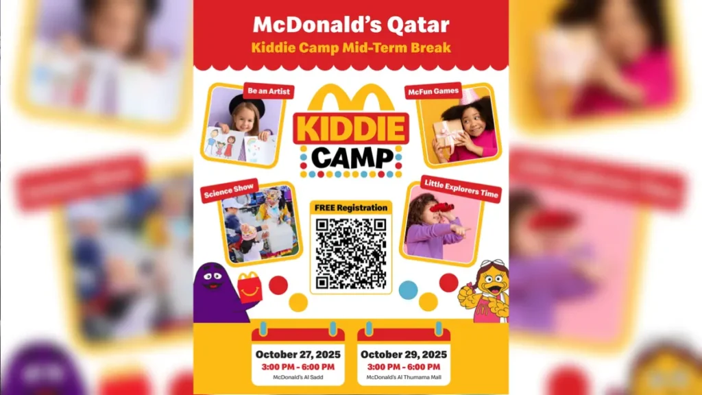 Mc Donalds Mid Term Break Kiddie Camp