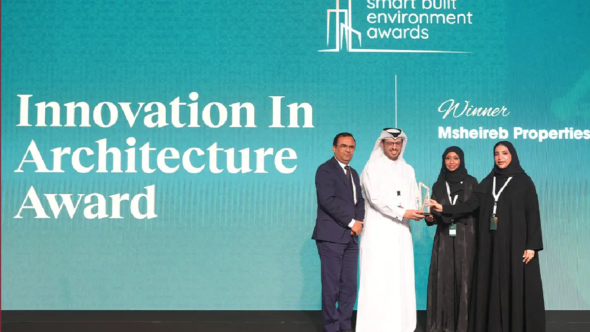Msheireb Properties Wins Smart Built Environment Award 2025