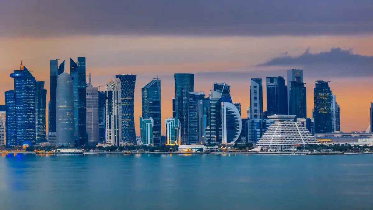 Qatar Doha Skyline