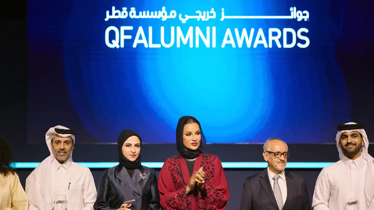 Snoonu CEO Hamad Al Hajri Honored with Legacy Award at Qatar Foundation Alumni Forum