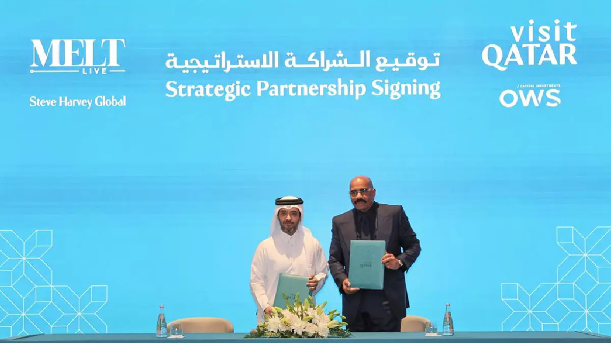 Visit Qatar and MELT Live Partnership Signing Ceremony