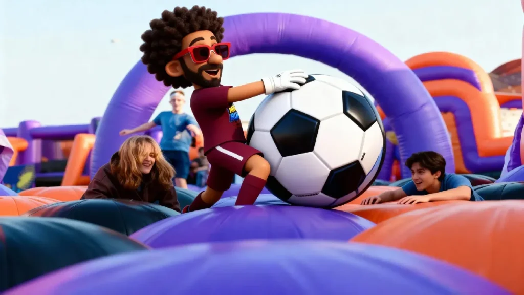 InflataRun Football Madness