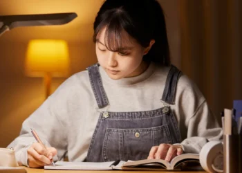 Qatar National Library Night Study Space