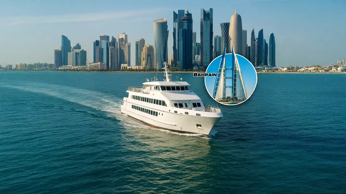 Qatar to Bahrain in 50 Minutes via New Ferry Sea Route