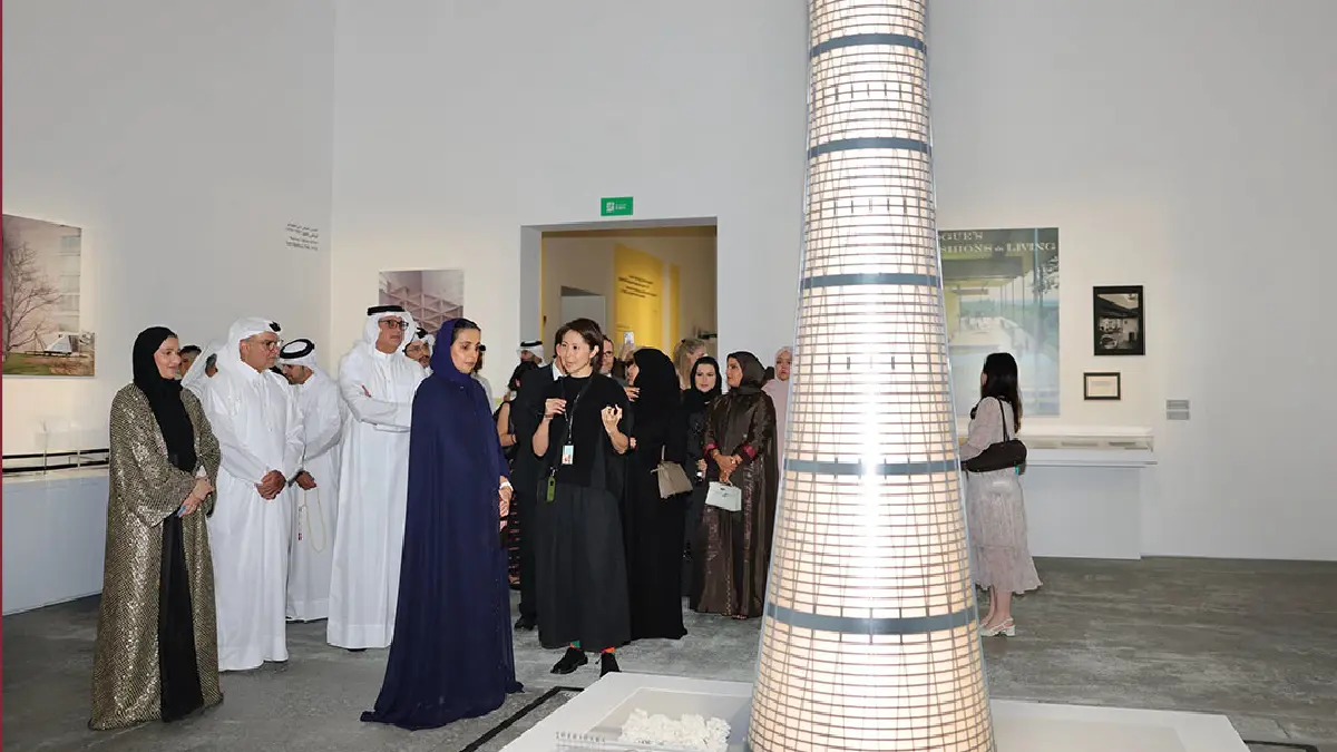 Sheikha Al Mayassa Opens I. M. Pei Exhibitions at ALRIWAQ and MIA