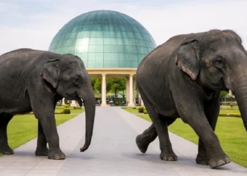 Asian Elephants Arrive at Al Khor Park
