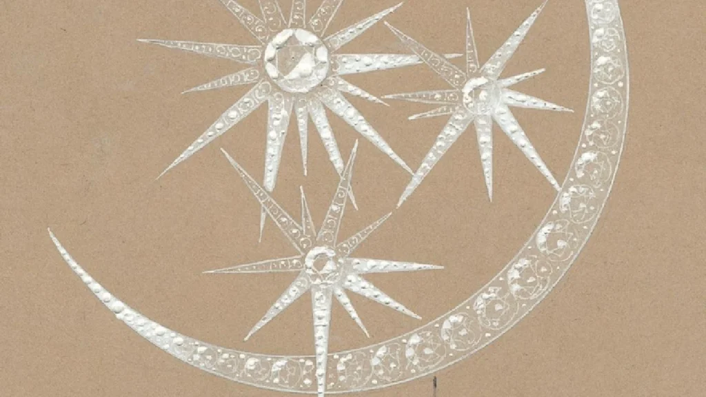 Colouring Crescent Moon & Stars Workshop