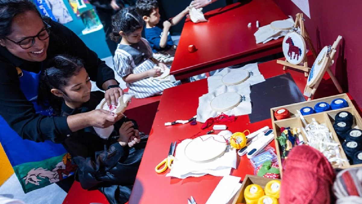 Learning and Outreach Program at Lawh Wa Qalam: M. F. Husain Museum