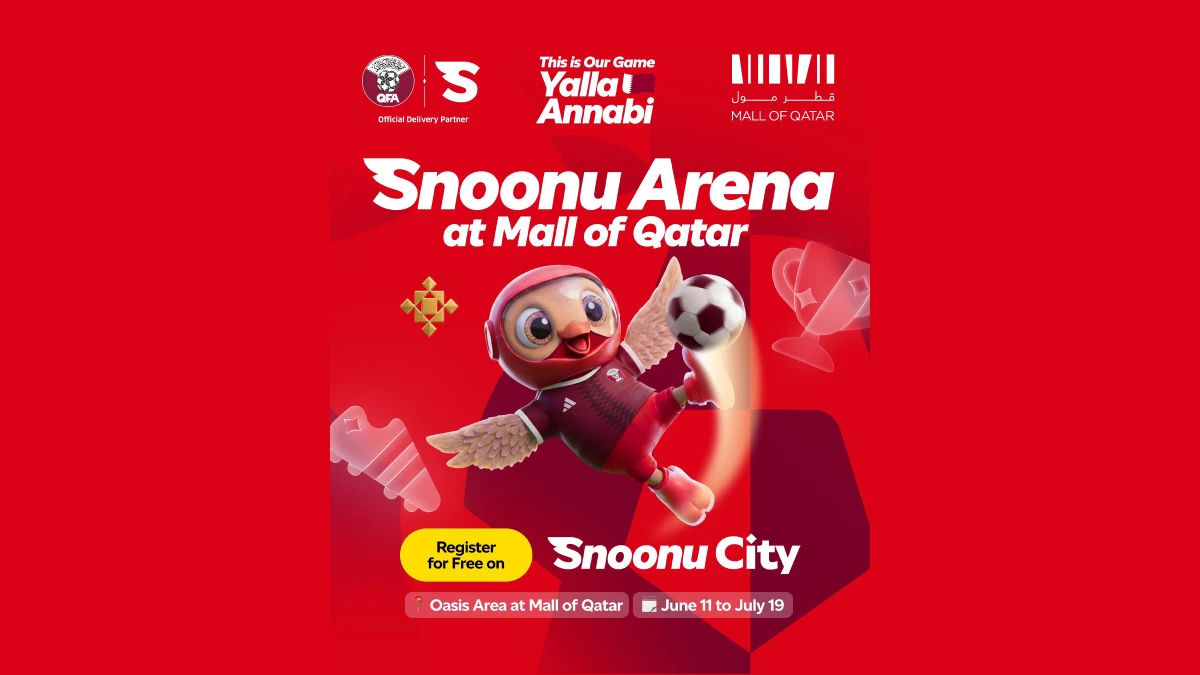 Snoonu and Mall of Qatar launch the most exciting fan zone in Doha for Fifa World Cup 2026™