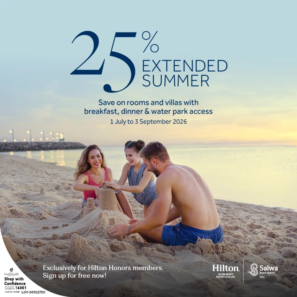 25% Extended Summer Salwa Beach Resort