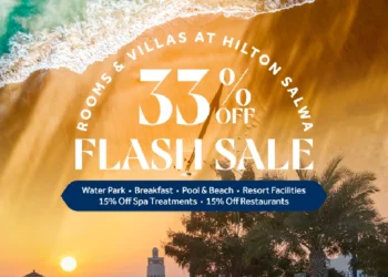 33% Off Flash Sale at Hilton Salwa Beach Resort & Villas