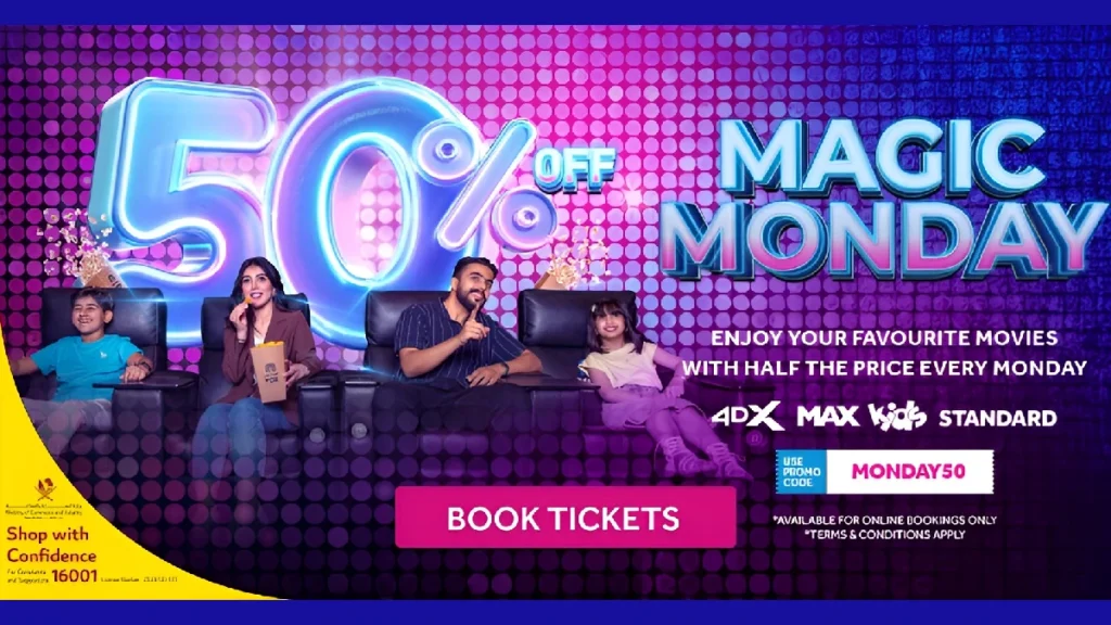 Vox Cinemas Magic Monday