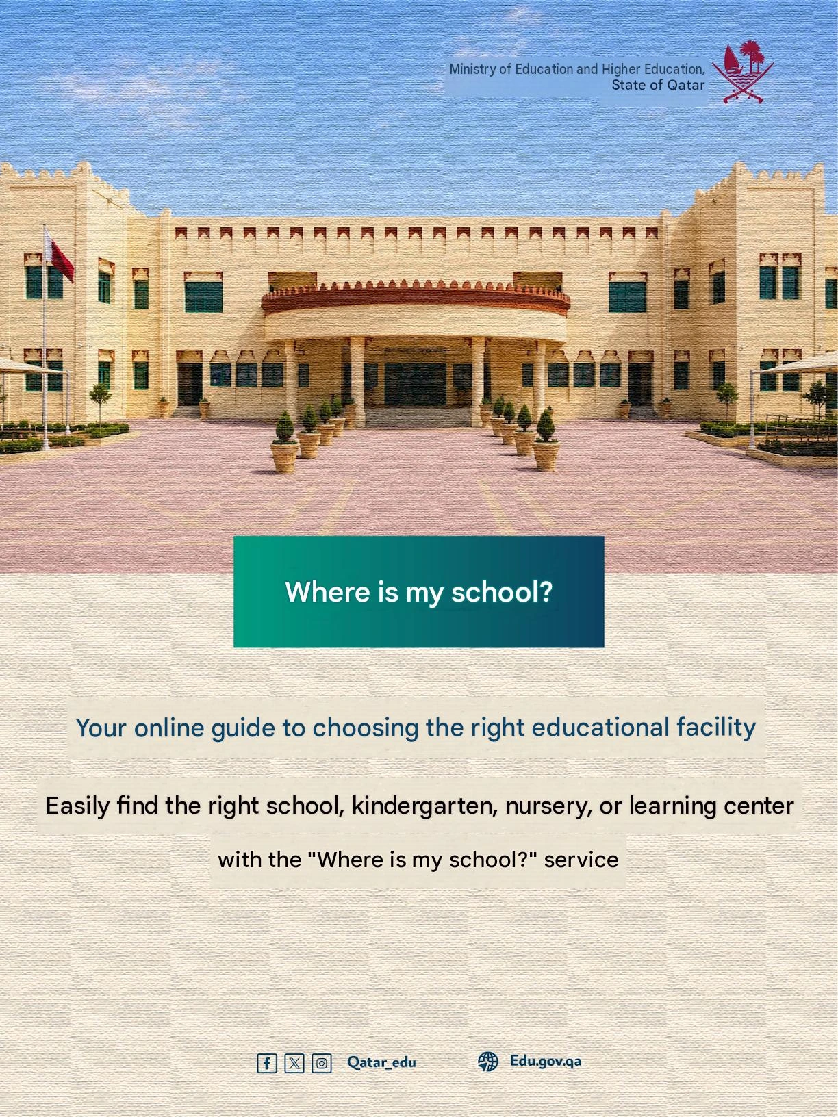 Where Is My School Qatar Service