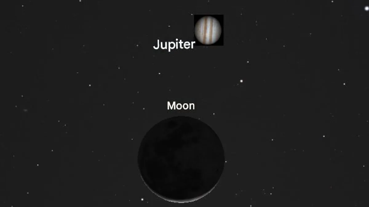 Jupiter and Waning Crescent Moon to Appear Together in Qatar’s Night Sky