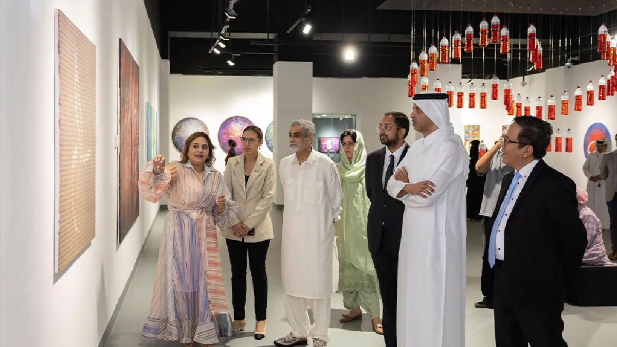 Katara Opens “Hubb | Love” Exhibition by Shahida Ahmed