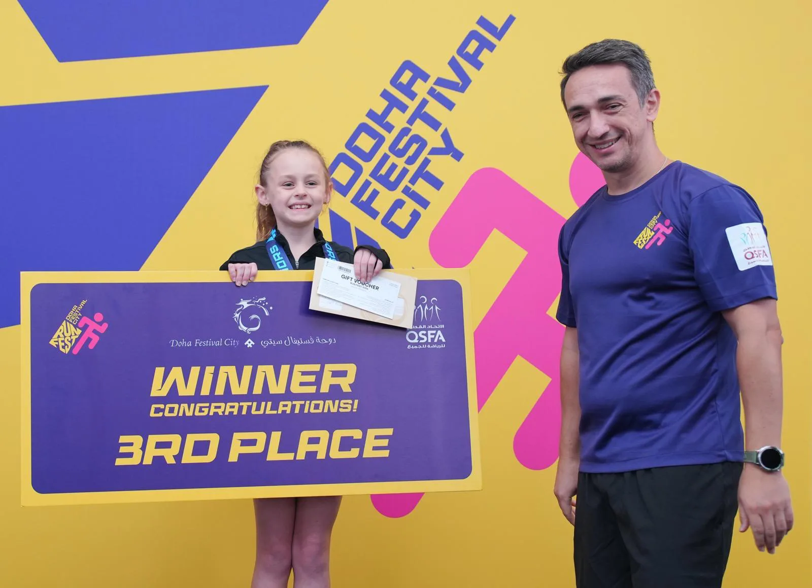 RunFest 2026 Welcomes Nearly 800 Runners at Doha Festival City