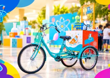 Science Street Bike at One Doha Mall