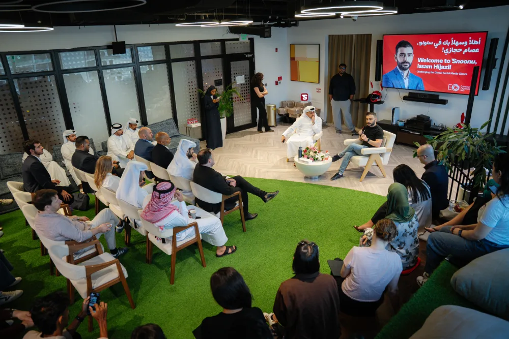Snoonu Hosts UpScrolled Founder Issam Hijazi in Doha
