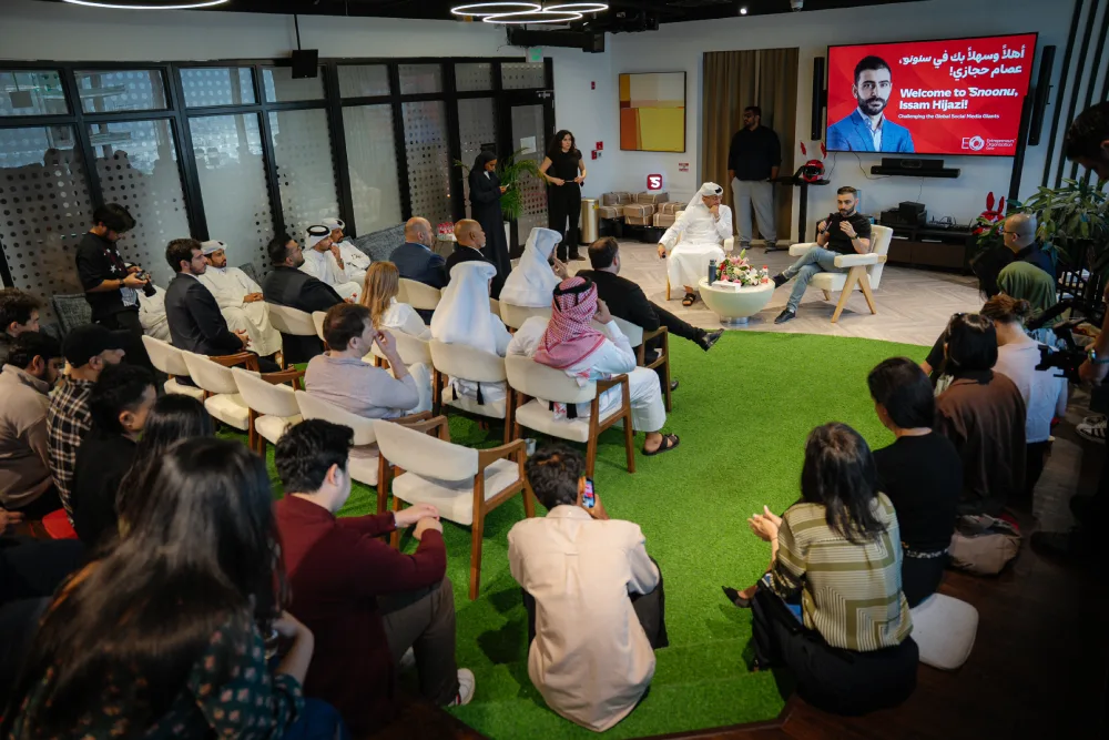 Snoonu Hosts UpScrolled Founder Issam Hijazi in Doha