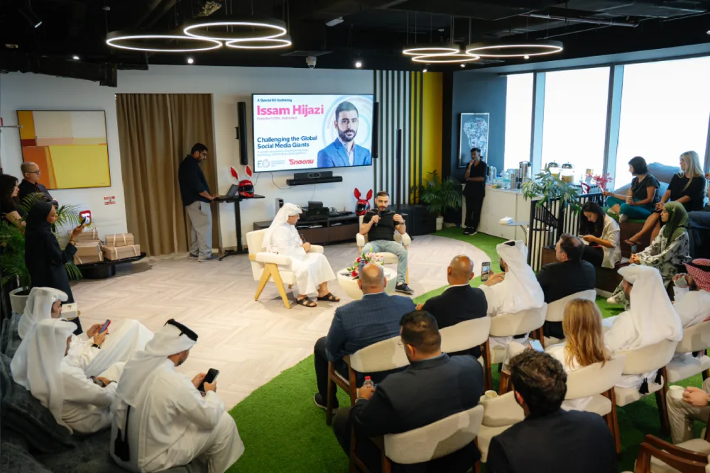 Snoonu Hosts UpScrolled Founder Issam Hijazi in Doha