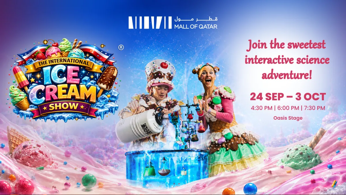 The International Ice Cream Show at Mall of Qatar