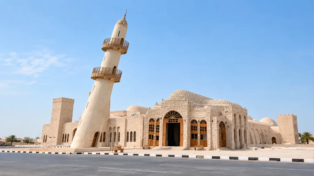 The Leaning Mosque