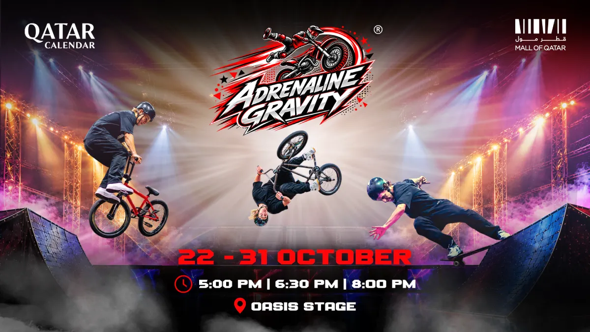 Adrenaline Gravity Show at Mall of Qatar