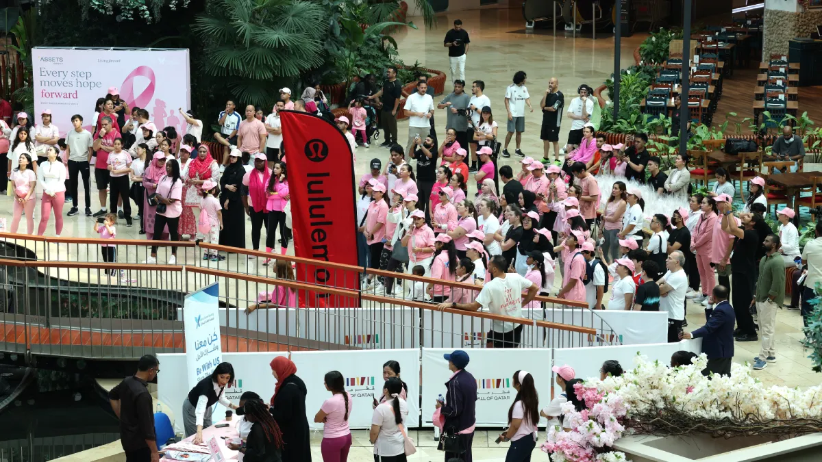 Mall of Qatar Hosts 3rd Annual Pink Run